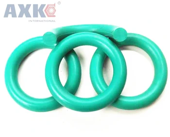 

AXK 2pcs 3.5mm Thickness FKM Viton O Ring Seals Gasket 120/125/130/135/140/145/150/155/160/165/170mm OD Fluorine Rubber O-Rings