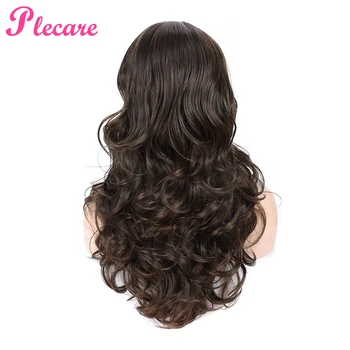 

Plecare Long Wig Ombre blond Wavy Synthetic Wig Pruiken Cosplay Wig High Temperature Heat Resistant Fiber Hair For Women Wigs.