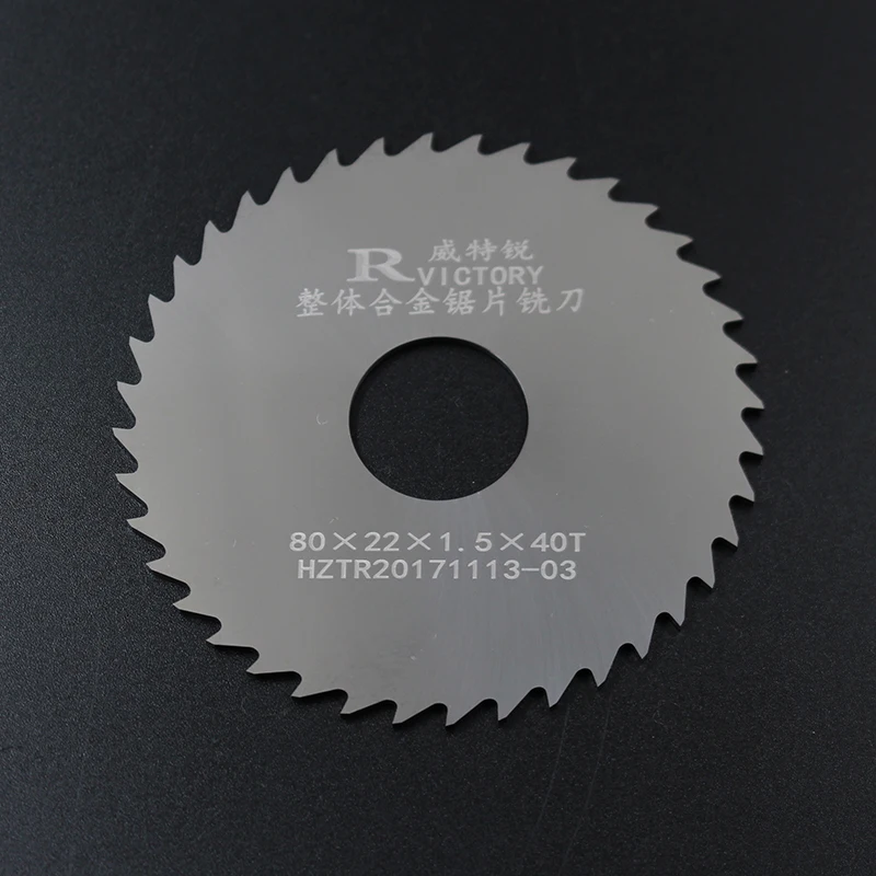 

2pcs 80*1.8-80*3mm circular slitting Saw blade 80mm out dia milling cutter