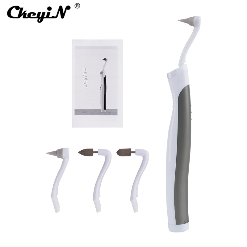 

Multifunctional Sonic Teeth Whitening Stain Remover Dental Tooth Polishing Teeth Whitener Oral Care with 4 Heads and LED Light