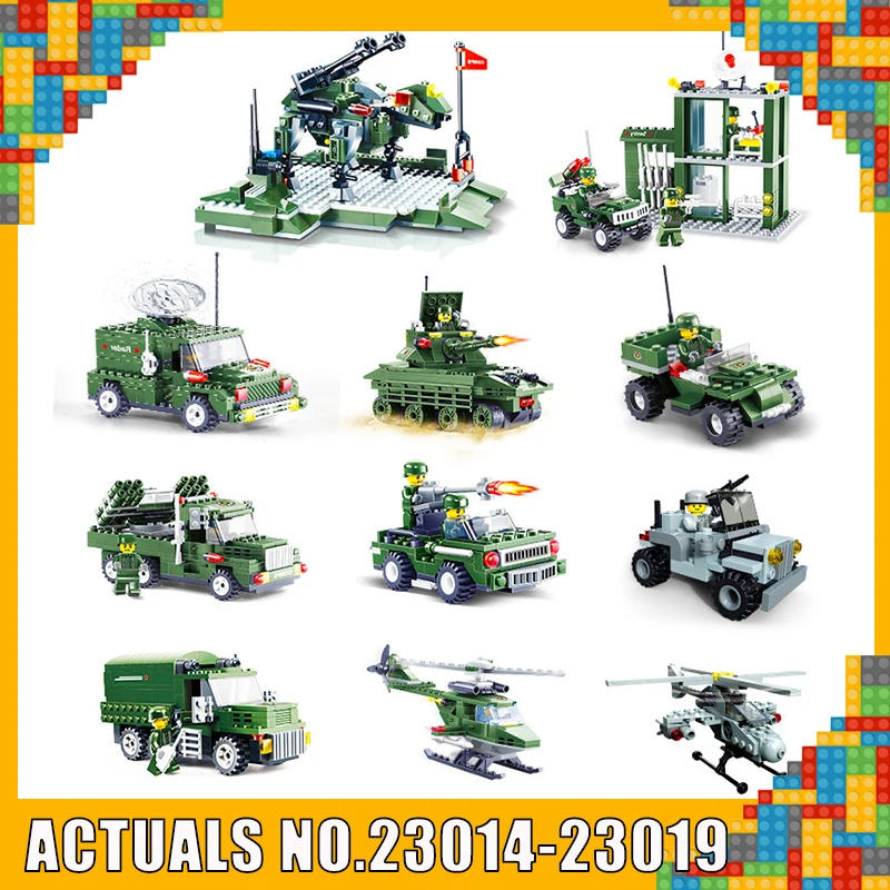 

Jie Star Eductional Building Blocks Sets Military Army Tank children Kids Toys Compatible With Legoe r Brand Blocks DIY Kid Toys