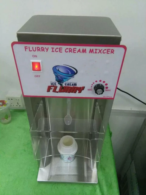 hot sale flurry ice cream machine/ice