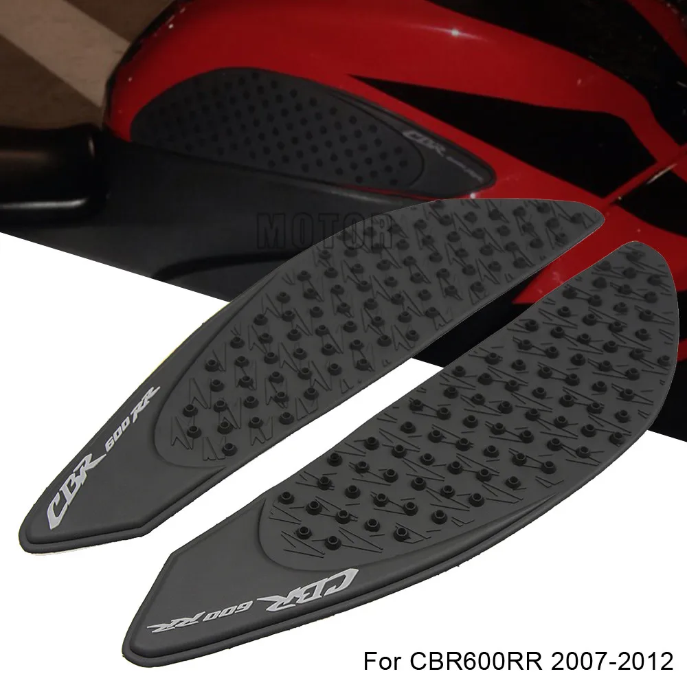 

For Honda CBR600RR 2007-2012 2008 2009 2010 2011 CBR600 CBR 600 RR Motorcycle Anti Slip Oil Fuel Tank Traction Pad Decal Sticker