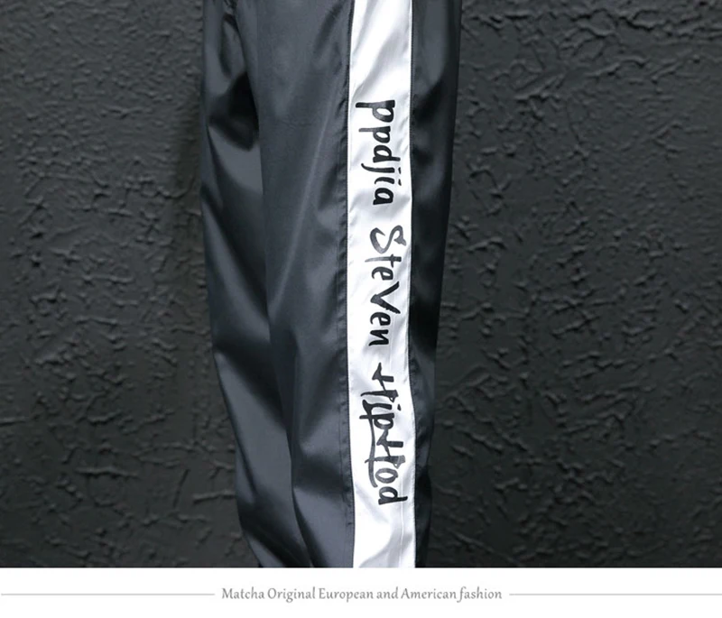 Harem Cargo Pants Men Streetwear Hip Hop Japan Style Trousers Male Khaki Loose Straight Pants  (53)