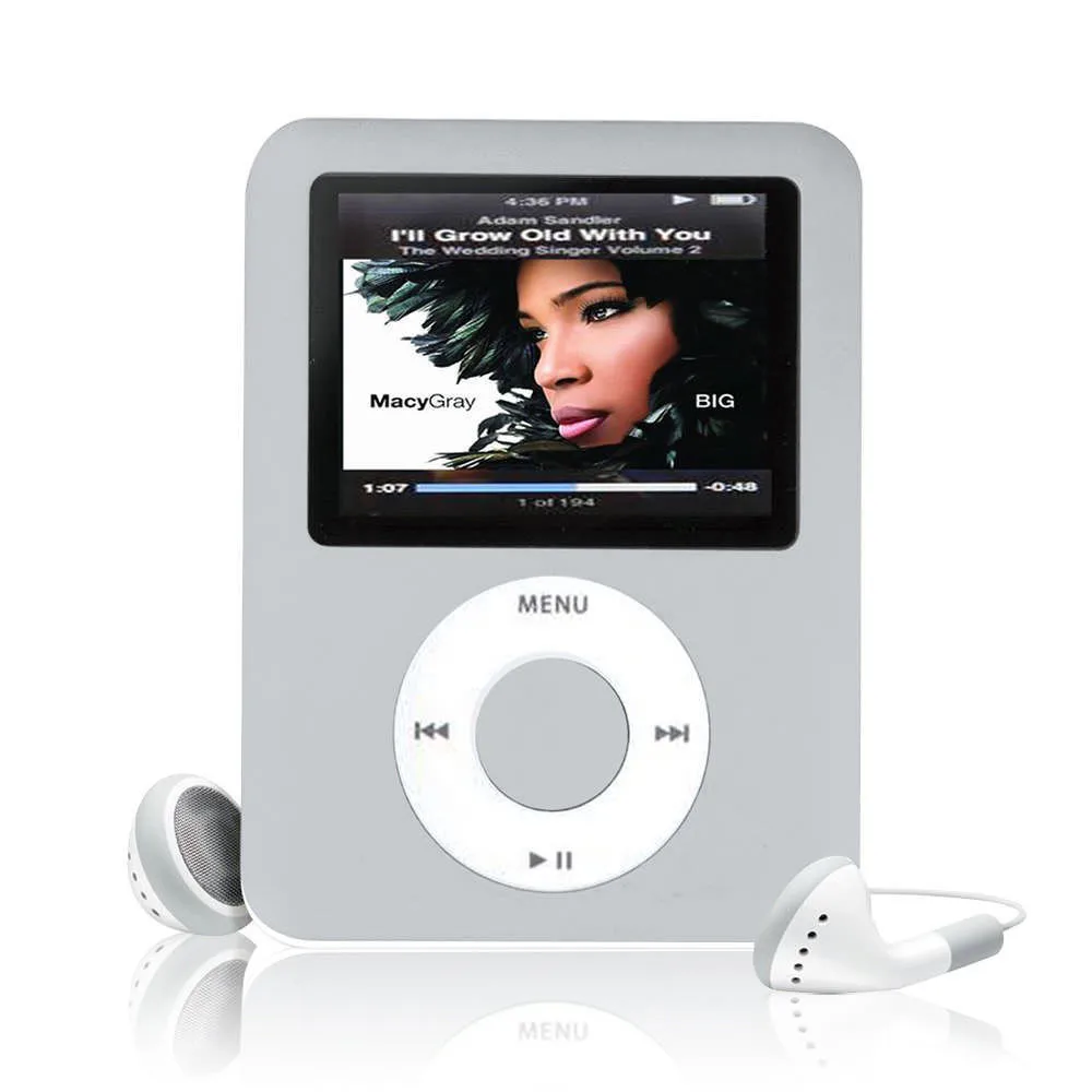 High quality 8GB mini player, 1.8 Inch LCD screen, MP3 MP4 player, metal shell MP4 player, e-book reader, FM radio