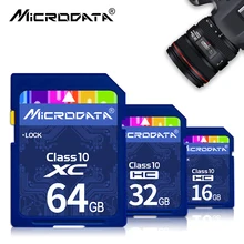 Горячая Распродажа карта памяти SD 32 ГБ 16 ГБ 8 ГБ SDHC карта SD 64 Гб SDXC карта флэш для цифровой камеры видеокамеры DV
