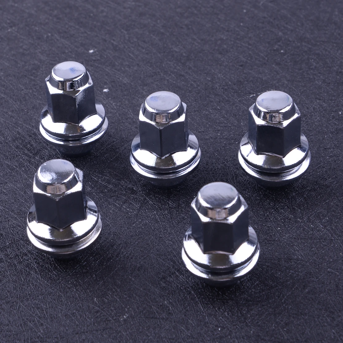 

CITALL 5Pcs/set Standard Car Wheel Lug Nuts M12 x 1.5 Fit for Jaguar S-Type X-Type XJ8 XJR XF C2C35294010