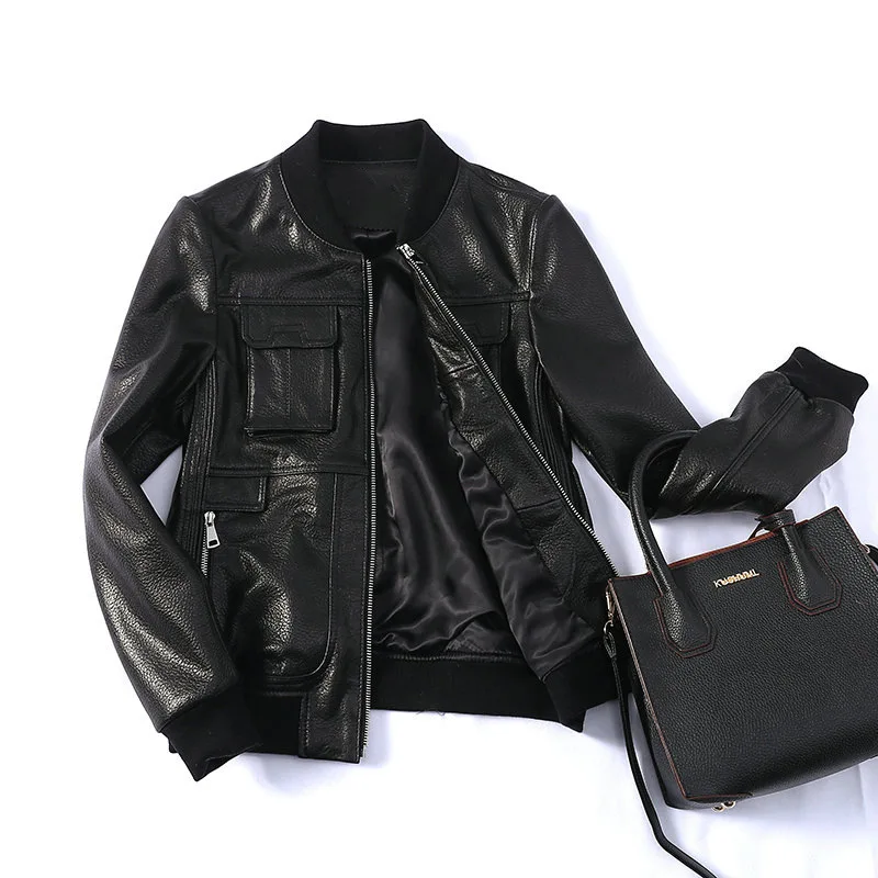 2018 leather jackets turkey womens shearling jacket genuine leather jacket sheepskin coats women