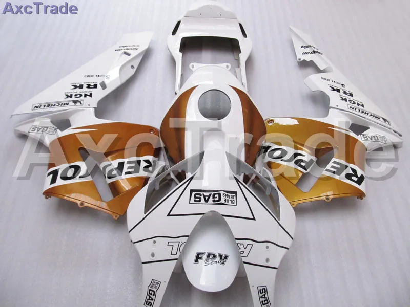 

Fit For Honda CBR600RR CBR600 CBR 600 2003 2004 03 04 F5 Motorcycle Fairing Kit High Quality ABS Plastic Injection Mold Golden