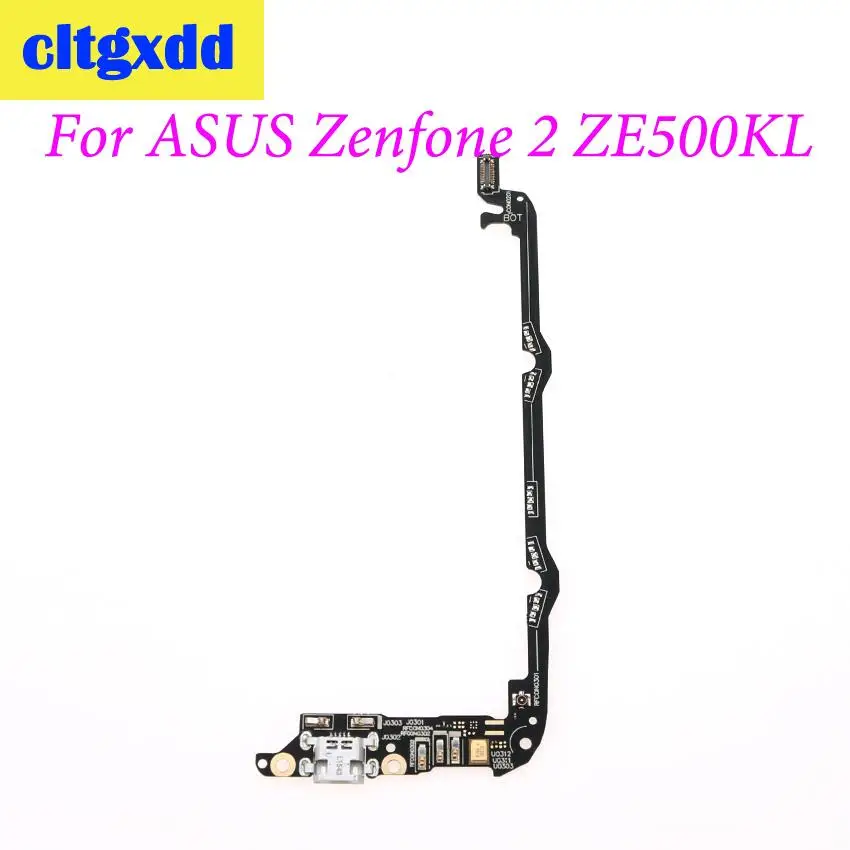 Cltgxdd для ASUS ZenFone 2 ZE500CL/KL ZE550ML ZF3 ZC551KL ZF5 A500G ZF GO Micro USB зарядный порт гибкий кабель док