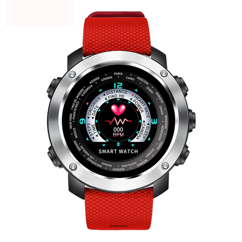 SKMEI New Smart Women Watch For Men Color Screen Dynamic Heart Rate
Monitor Calory Fitness Bracelet IP67 Bluetooth Smartwatch