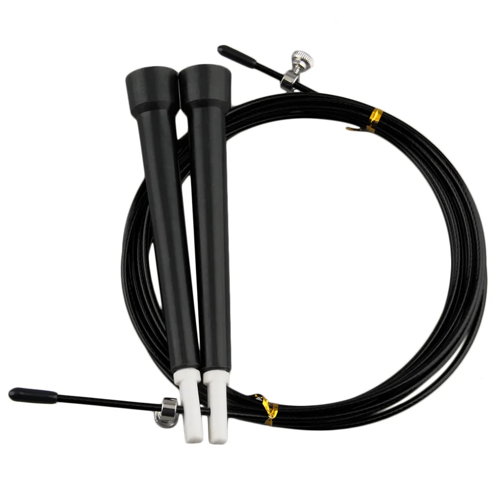 

2019 Cable Steel Jump Skipping Jumping Rope Speed Fitness Rope Cross Fit MMA Boxing Training Equipments