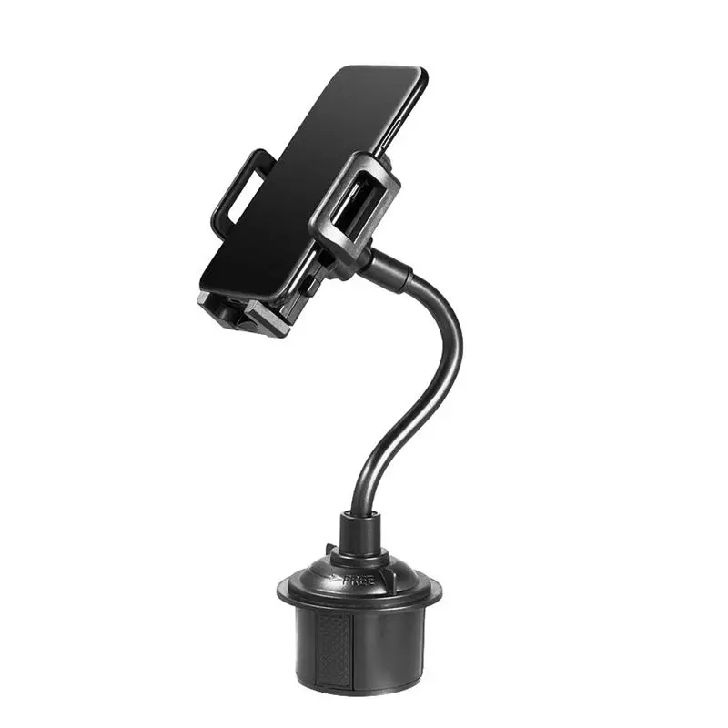 

New-Universal Car Mount Adjustable Gooseneck Cup Holder Cradle For Cell Phone Iphone