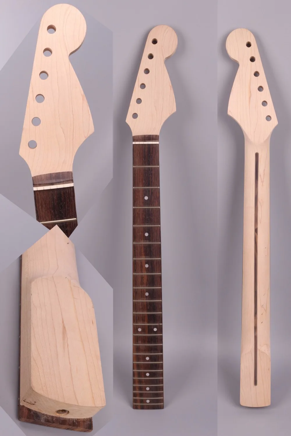 

ST electric guitar neck 21 fret 25.5'' rose wood maple Fretboard Truss Rod #19