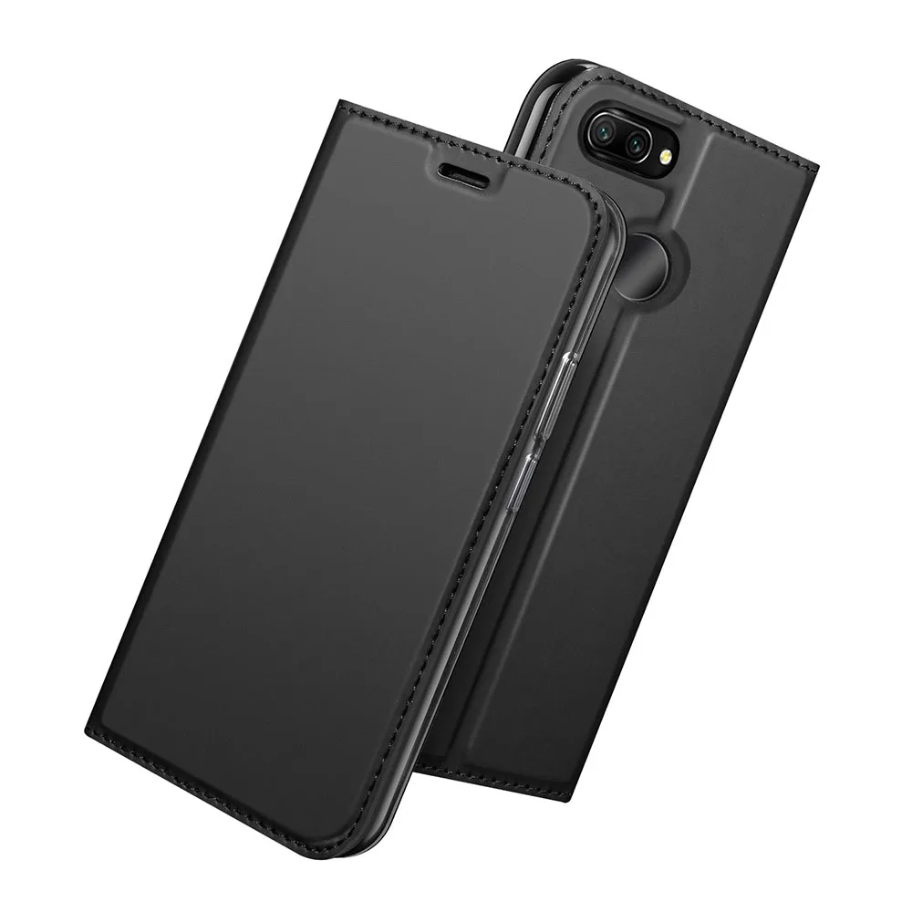 Кожаный флип-чехол для huawei Honor 9 Lite PU + TPU чехол ультра тонкий сотовый телефон сумка
