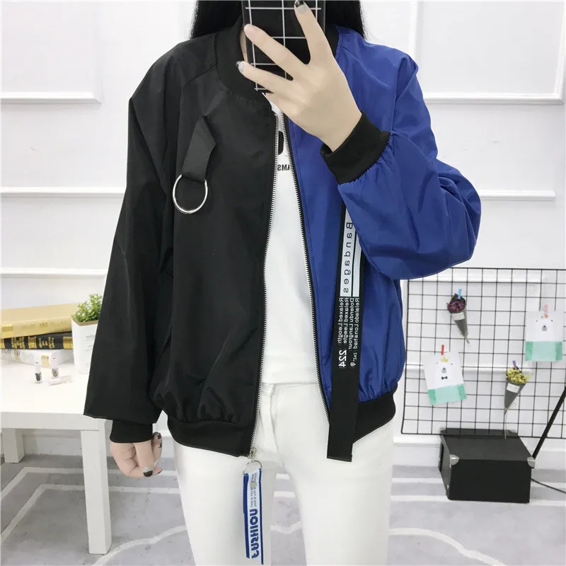 Best  Bomber Jackets 2019 New Women New Women's Basic Jacket Fashion Windbreaker Outwear Female Baseball 