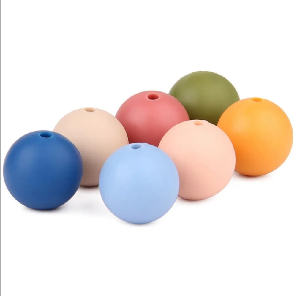 Силиконовые бусины для детского прорезывателя 9/12/15 мм 100 шт.|baby teether|silicone baby teetherbaby