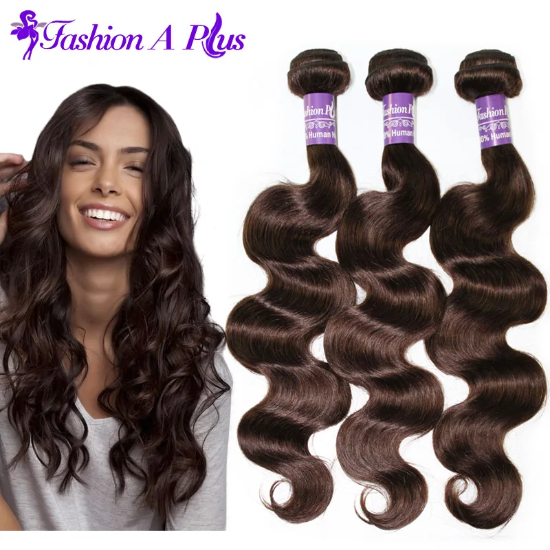 7a Virgin Brazilian Hair Dark Brown 2 Brazilian Virgin Hair Body