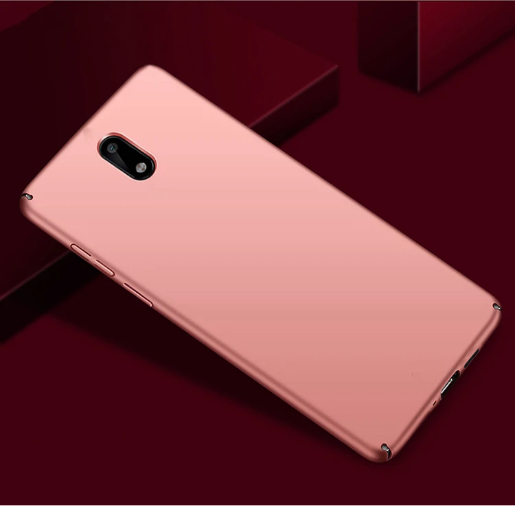 Гладкий матовый жесткий чехол для телефона из поликарбоната Nokia 8 6 2018 5 7 Plus 3 1