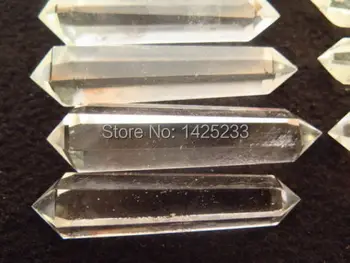 

BEST!!! 12 transparent SMELT QUARTZ CRYSTAL dt wand POINT HEALING 420g