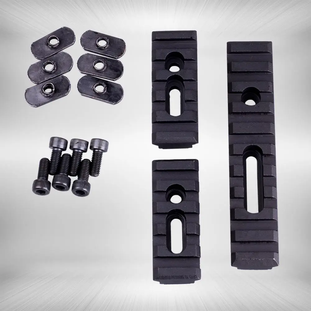 

Tactical Ohhunt Pack of 3 pcs AR 15 Rifle Accessory Unity Multi Purpose Picatinny Rail Mount Set For Handguards