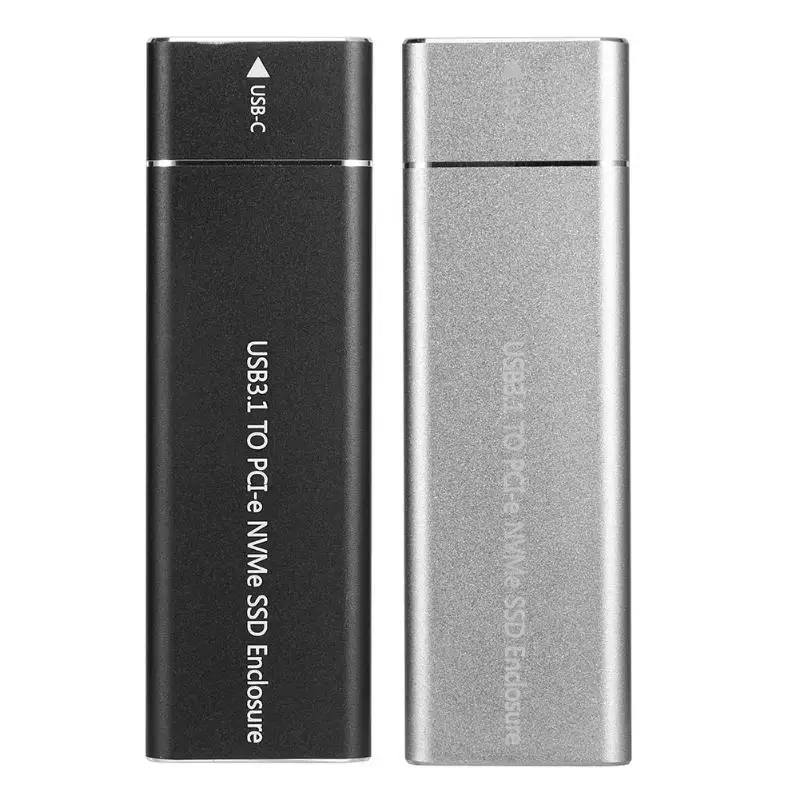Pаспродажа VKTECH M2 SSD чехол USB3.1 type C к M.2 NVMe твердотельный жесткий диск корпус внешний M.2 NVME M Key SSD корпус HDD Box