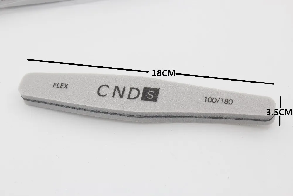 10 шт CNDS хорошего качества маникюрные инструменты набор ногтей наждачная пилка мягкая пилка край 100/180 маникюрные принадлежности для маникюрного салона