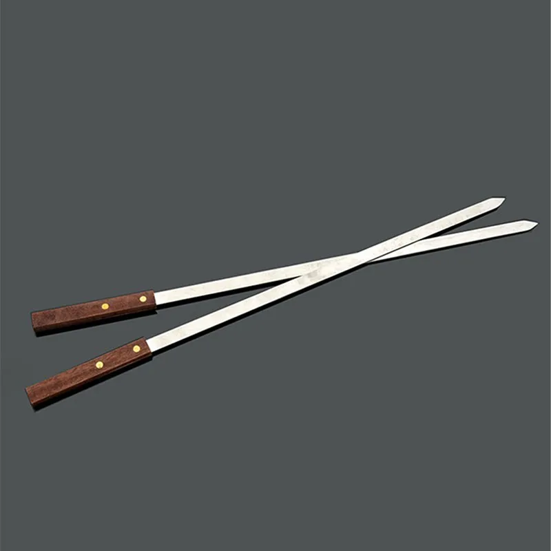 Nuovi Spiedini Barbecue Piatti Extra Larghi 15 Mm Extra Lunghi