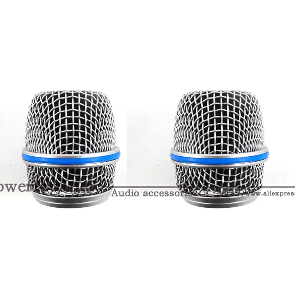 

2x Metal Mesh Microphone Grille Fits For Shure Beta 57, Beta 57A microphone