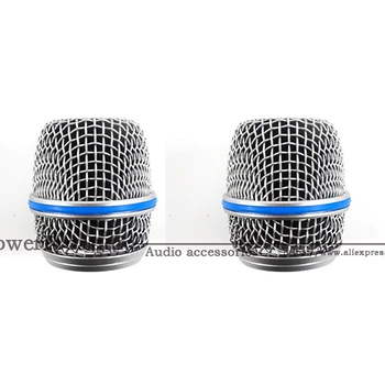 

2x Metal Mesh Microphone Grille Fits For Shure Beta 57, Beta 57A microphone