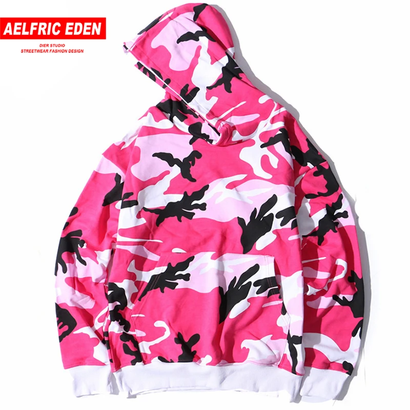 

Aelfric Eden Camo Hoodies Men Hip Hop Camouflage Pullover Sweatshirts Male Fashion Casual Cotton Hoodie Streetwear 8 Colors St08