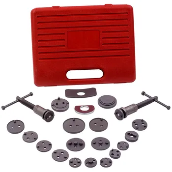 

21pcs UniversaL Disc Brake Caliper Tool Set and Wind Back Kit for Brake Pad Red