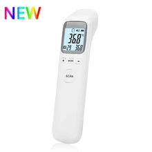 Muti-fuction Baby/Adult Thermometer Infrared laser IR LCD Digital Fever Monitor body Ear Non-contact thermometer for children