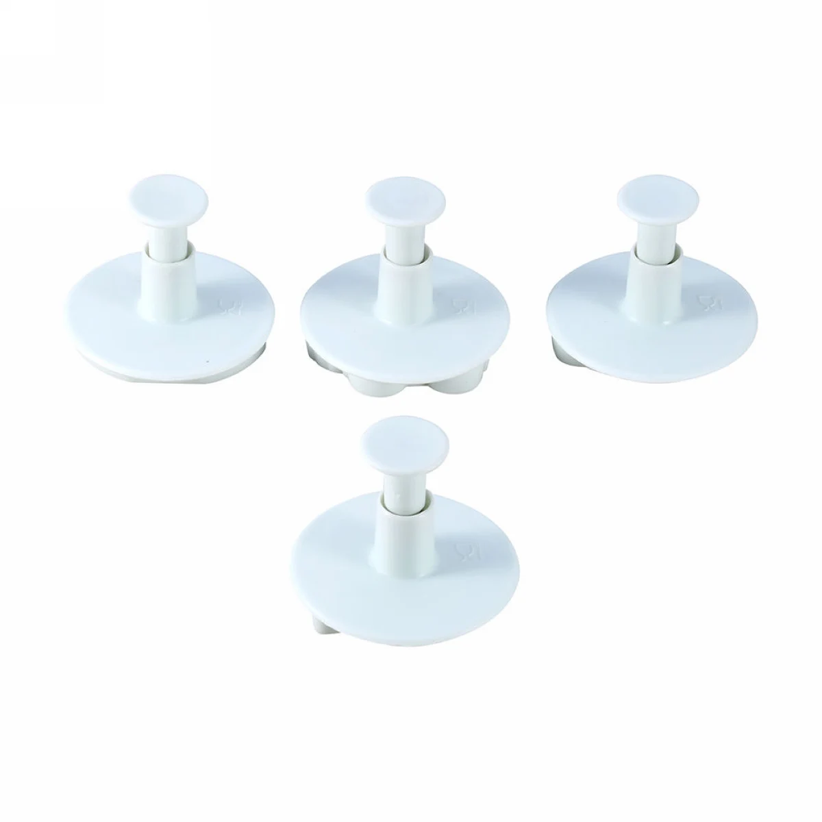 JX-LCLYL 4pcs/lot Car Train Ship Plane Fondant Mold Cutter Cake Cookie Sugarcraft Decor Mould