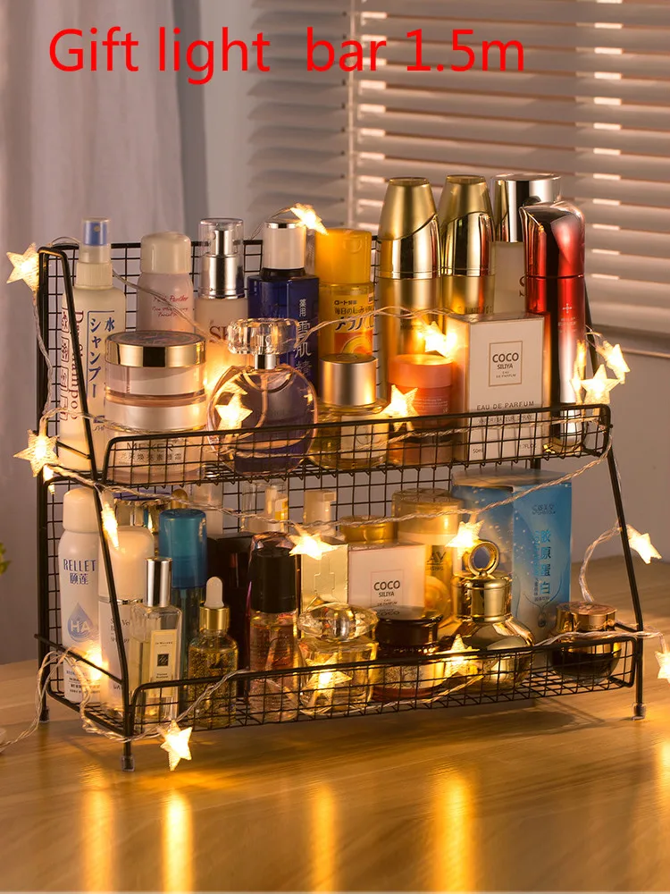 

Cosmetic shelf Gift light bar 1.5m Office storage Bathroom storage Storage rack