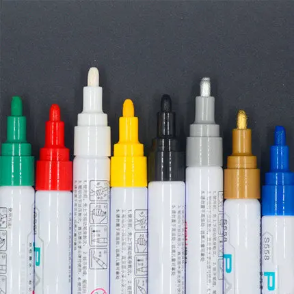 Crown Black Paint Marker Pen Bullet Tip Waterproof Metal//Wood//Glass//Plastic Pen