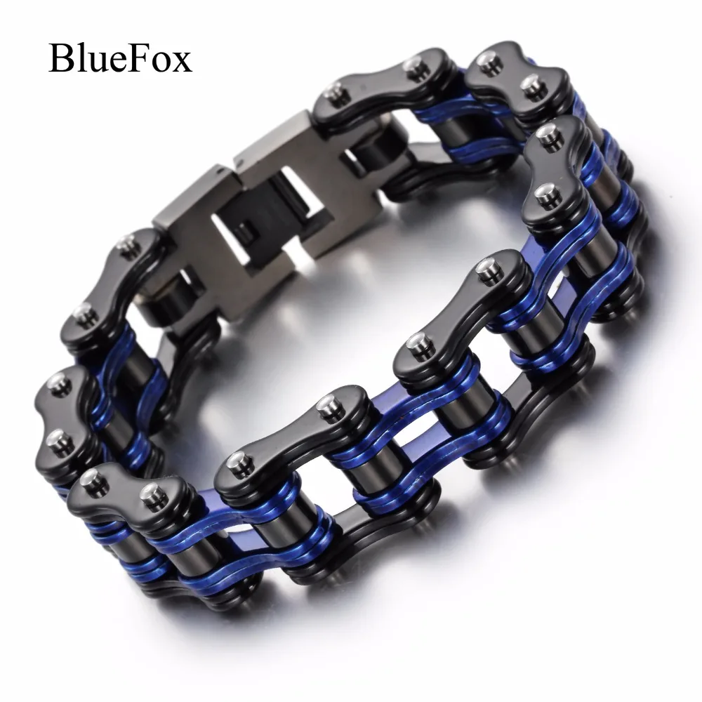 316L Titanium Stainless Steel Bicycle Chain Men's Fashion Bracelet