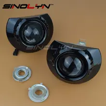 For BMW E46 Light ZKW M3 Wagon/ Sedan/ Coupe Headlight Mini 2.5 MH1 Black HID Bi xenon Lens Projector Tuning Headlamp H7 DIY