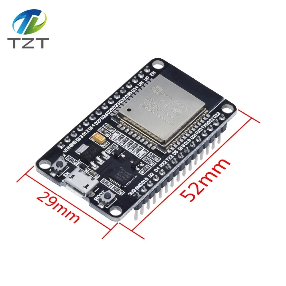 ESP32 плата разработки WiFi + Bluetooth ультра низкое энергопотребление двухъядерный ESP 32