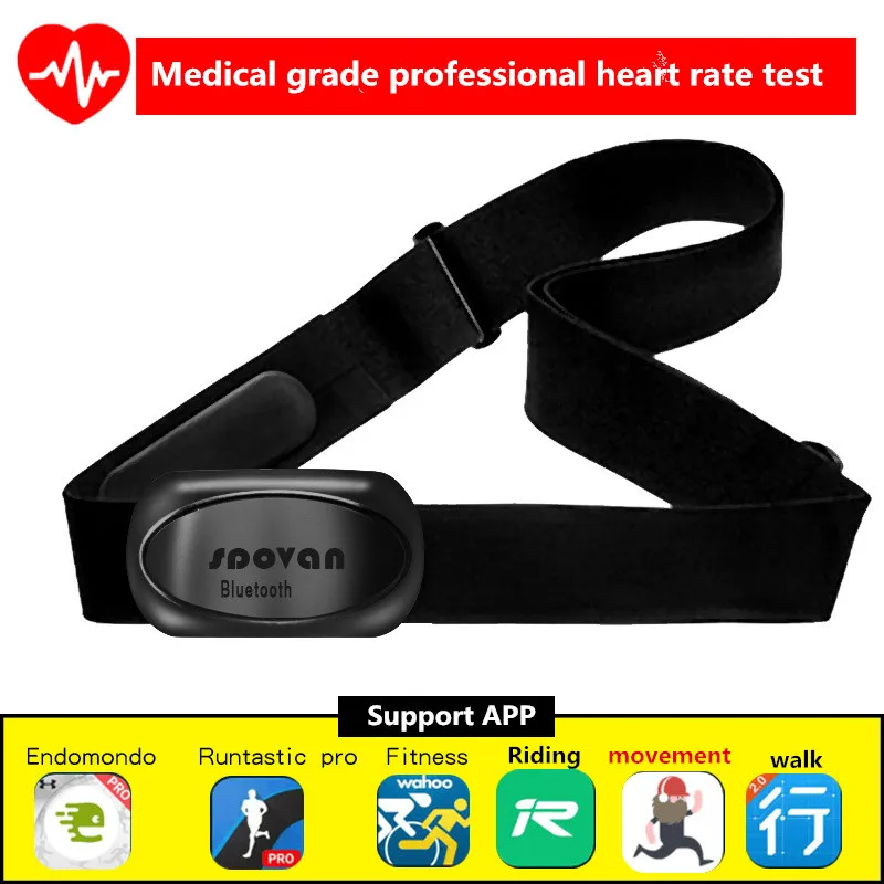 high Wireless Bluetooth Heart Rate Monitor Chest Strap Belt for iPhone iPad Android 4.3 Smartphones & Smart Sport Watches 2018