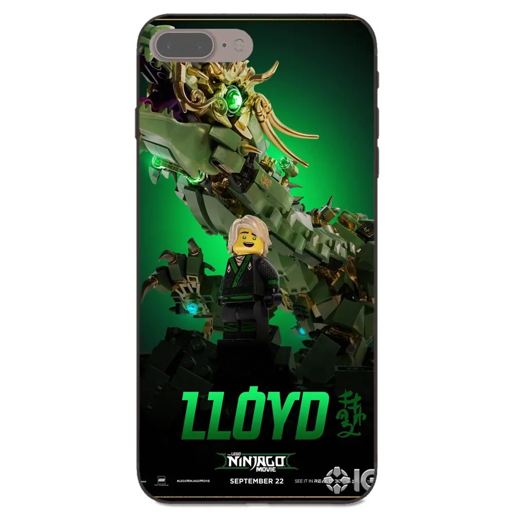 Черный чехол для телефона Xiaomi Mi Mix Max Note 2 2S 3 5X 6 8 SE A1 Play F1 Cool Lego Ninjago Lloyd