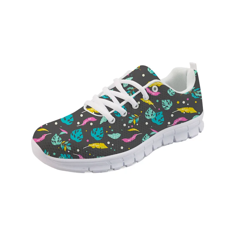 

Noisydesigns 2019 Fashion Flats Shoe Women Running Shoes Women Breathable Zapatos De Mujer High Quality School Sport Shoes -AQ