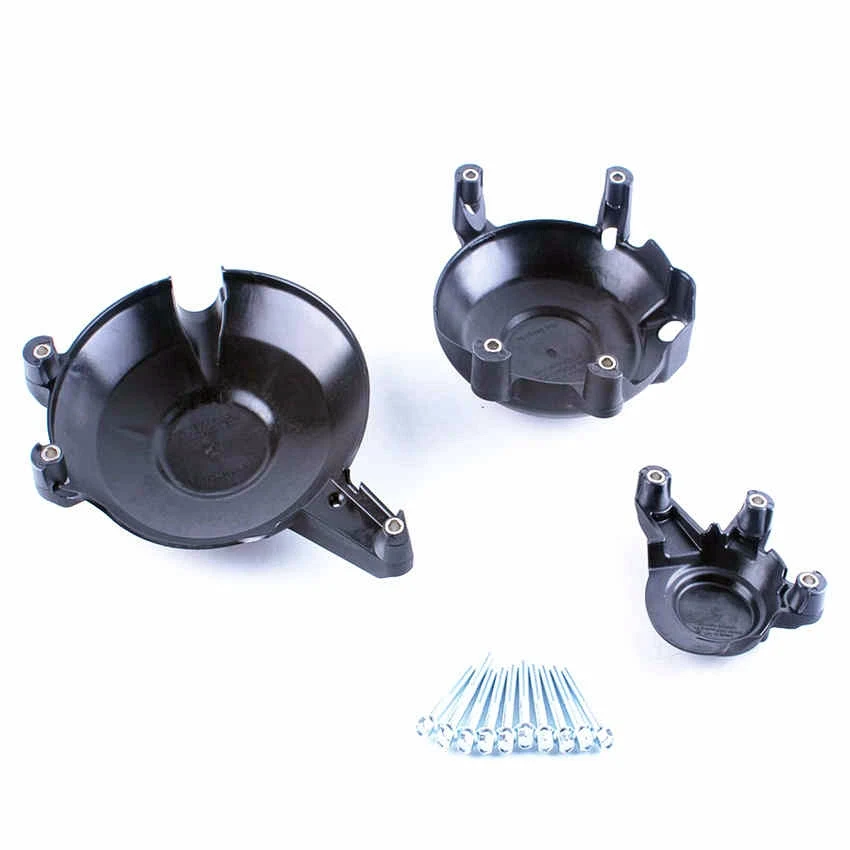 

For Kawasaki ER6N ER6F 2006 2007 2008 2009 2010 2011 2012 2013 2014 2015 2016 Black Engine Stator Cover Crank Case Set