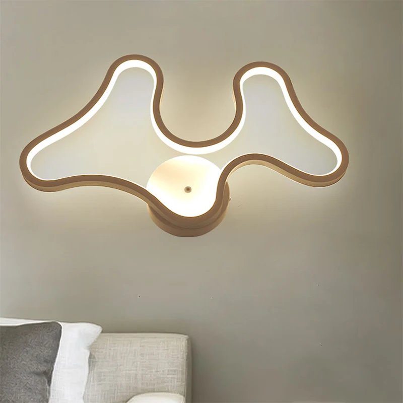 

Modern Bedroom Wall Lamp Led Wandlamp Antlers Sconce Mirror Bathroom Lights For Home Living Room Lighting Fixture Restaurant