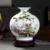 Jingdezhen ceramic apple vase fllower Bird living room wine cabinet antique rack ornaments crafts  flower arranging decorations 10