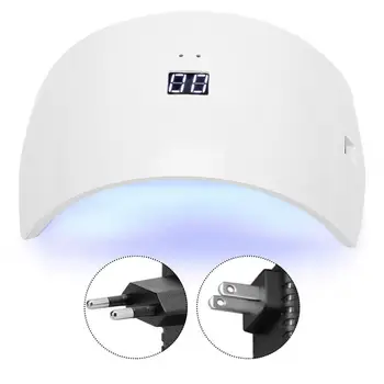 

Uv Lamp 24W Professional UV LED Nail Lamp Dryer Light Machine with LCD Display 100-240V