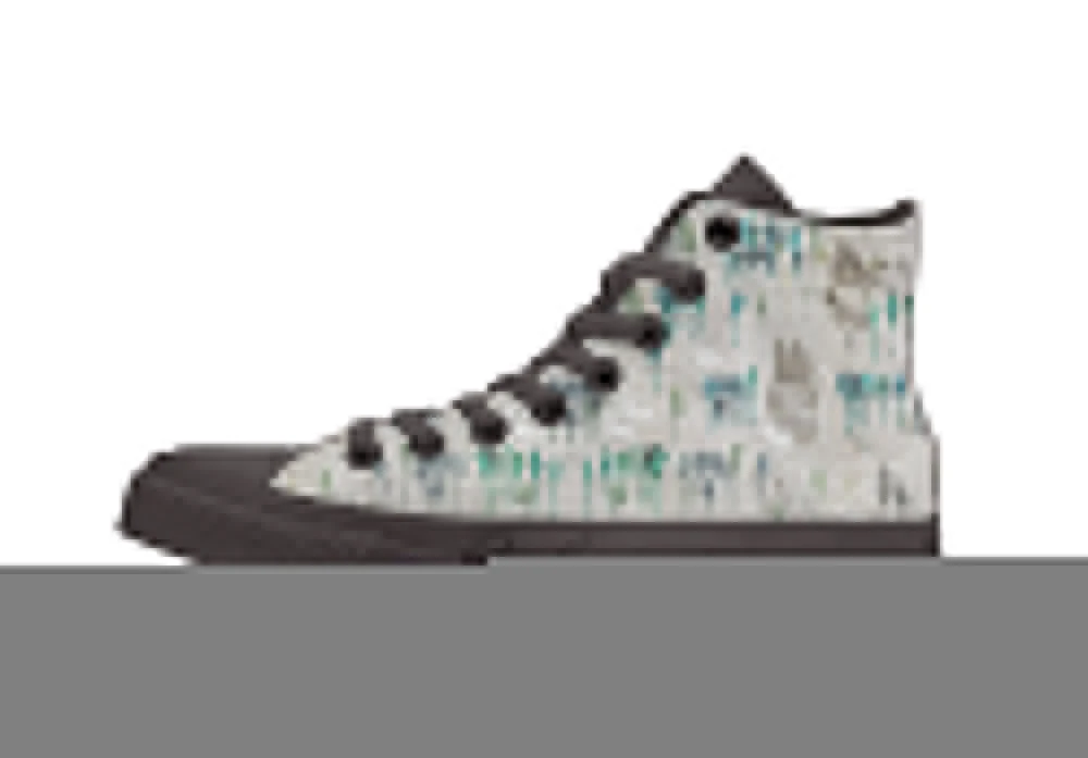 

Deep Forest Unisex High Top Canvas flat Casual Custom shoes Drop Shipping