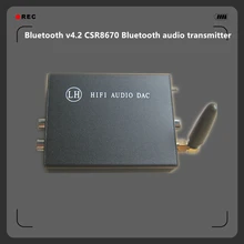 Bluetooth v4.2 CSR8670 Bluetooth беспроводной APTX без потерь аудио передатчик AUX/оптический/коаксиальный преобразования Bluetooth аудио