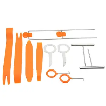 

12pcs Dismantle Tool Universal Portable Auto Door Trim Panel Dash Stereo Light Radio Remove Install Pry Tools Kit Household Tool