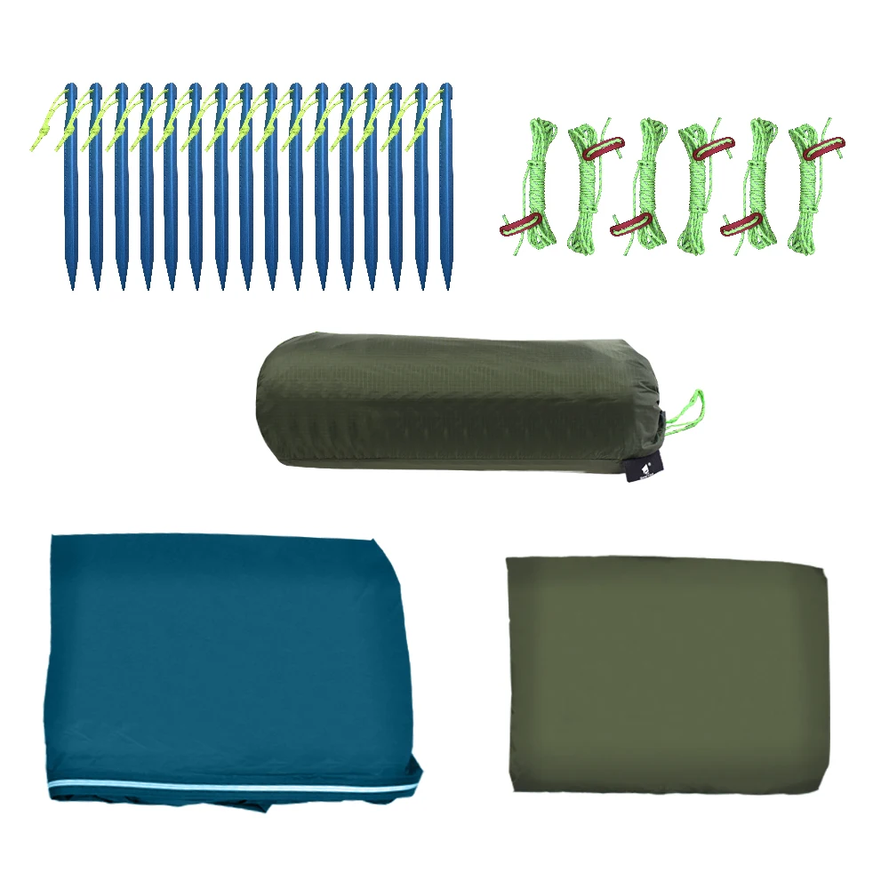 Barraca de Acampamento Temporada à Prova Água sem Pólos Configurar para Caminhadas ao ar Geertop Ultraleve Pessoa Quatro Dwaterproof Tendas Compacto Fácil Livre Turista Uma 22 Esporte e Lazer